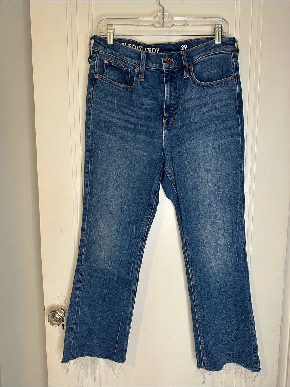 J. Crew Demi Bootcut Crop Jeans 29